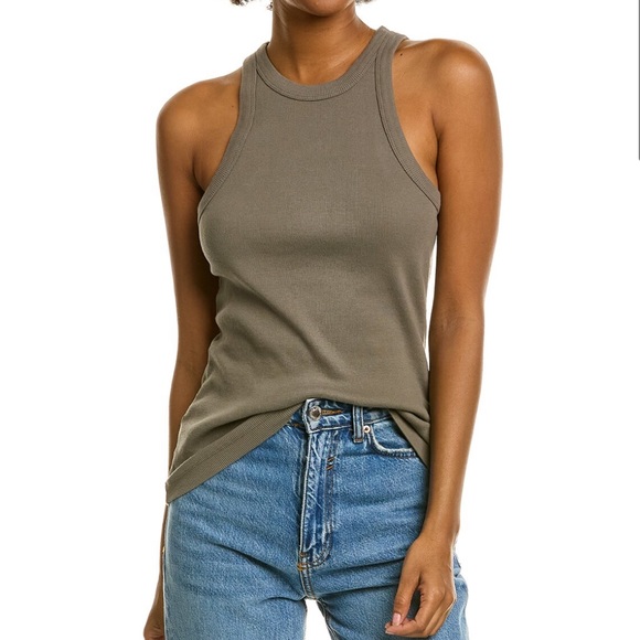 James Perse Tops - James Perse Cutaway Rib Tank